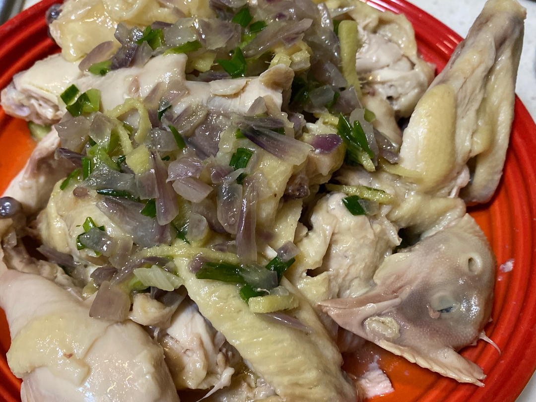 葱油鸡（姜葱鸡）简单做法全，详细到没下过厨都会做