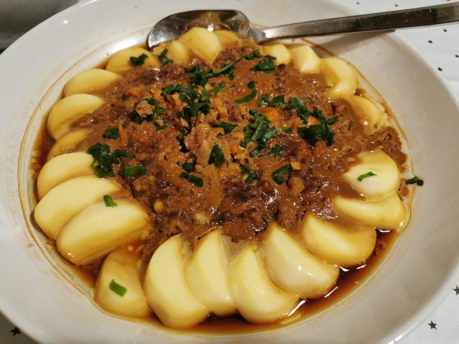 日本豆腐蒸肉沫