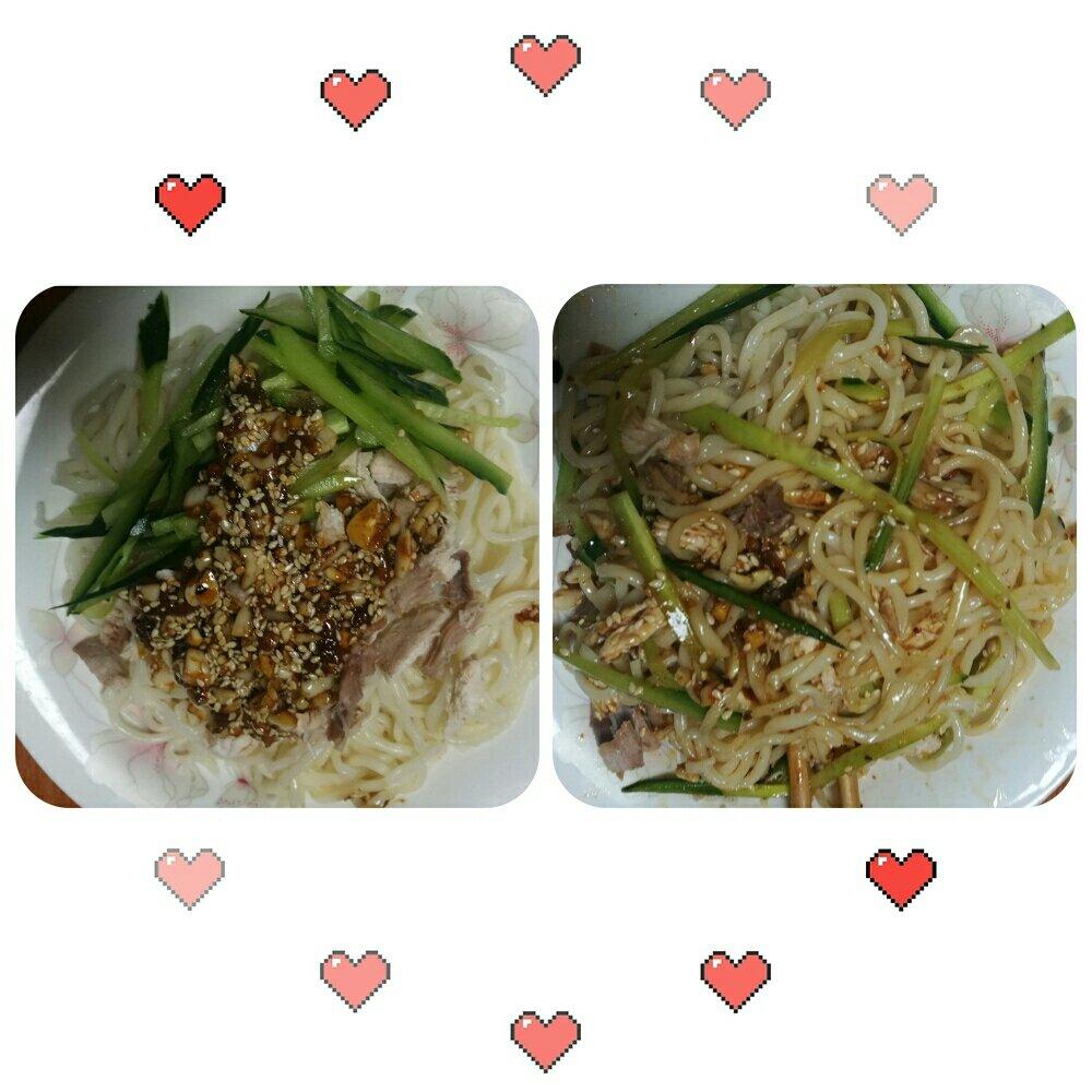 鸡丝凉面