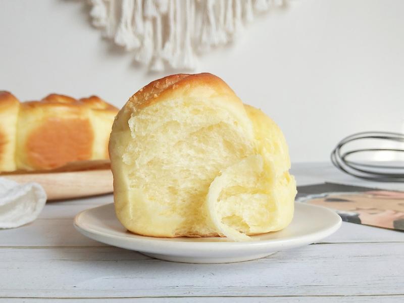 纯奶手撕吐司的做法 步骤1