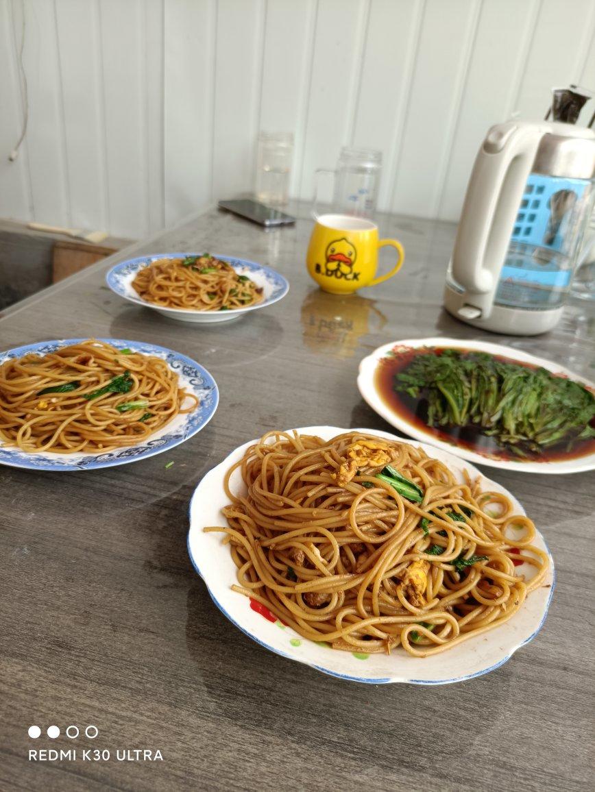 炒意大利面