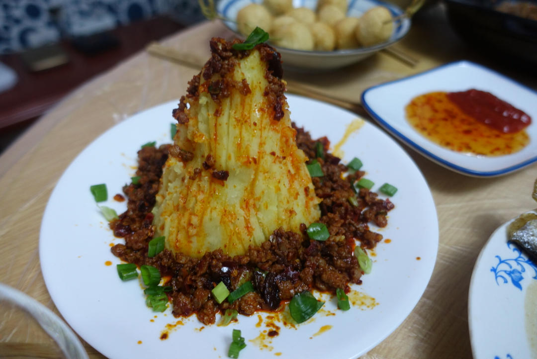 网红火山土豆泥