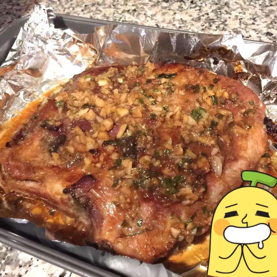 香到骨头里的蒜香排骨（烤箱）