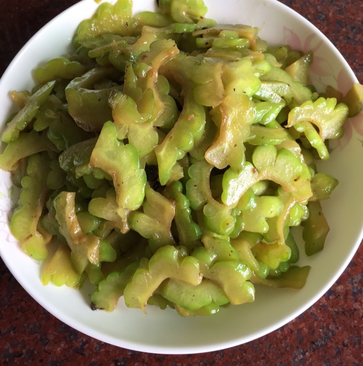 豆豉炒苦瓜