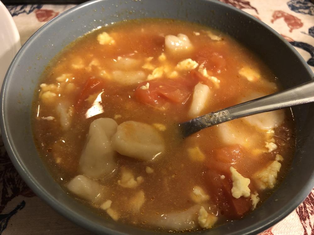 番茄面疙瘩汤