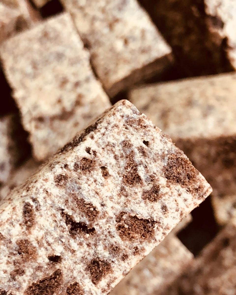 咖啡奥利奥牛轧糖，超香～