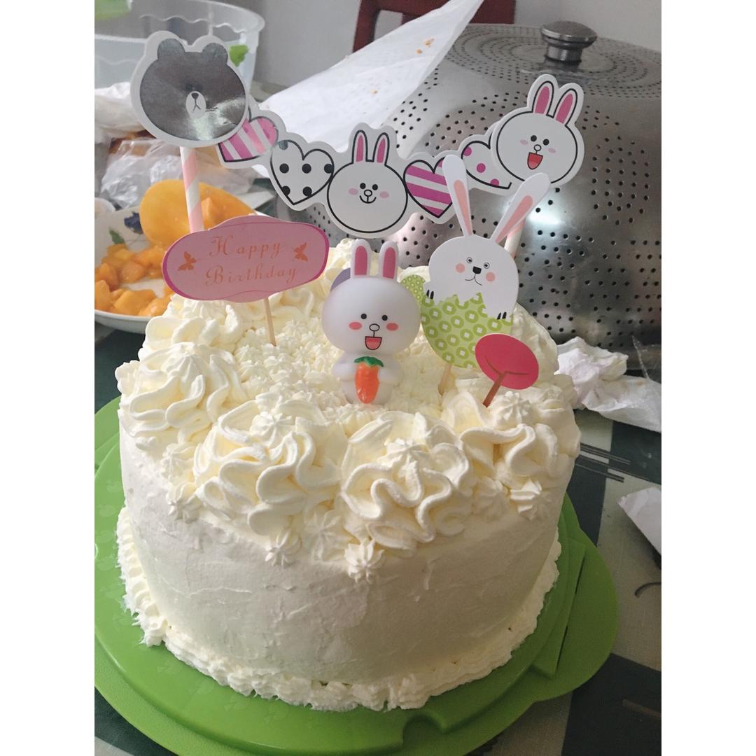 《Tinrry+》戚风蛋糕（6寸配方）（基础、超详细教程）