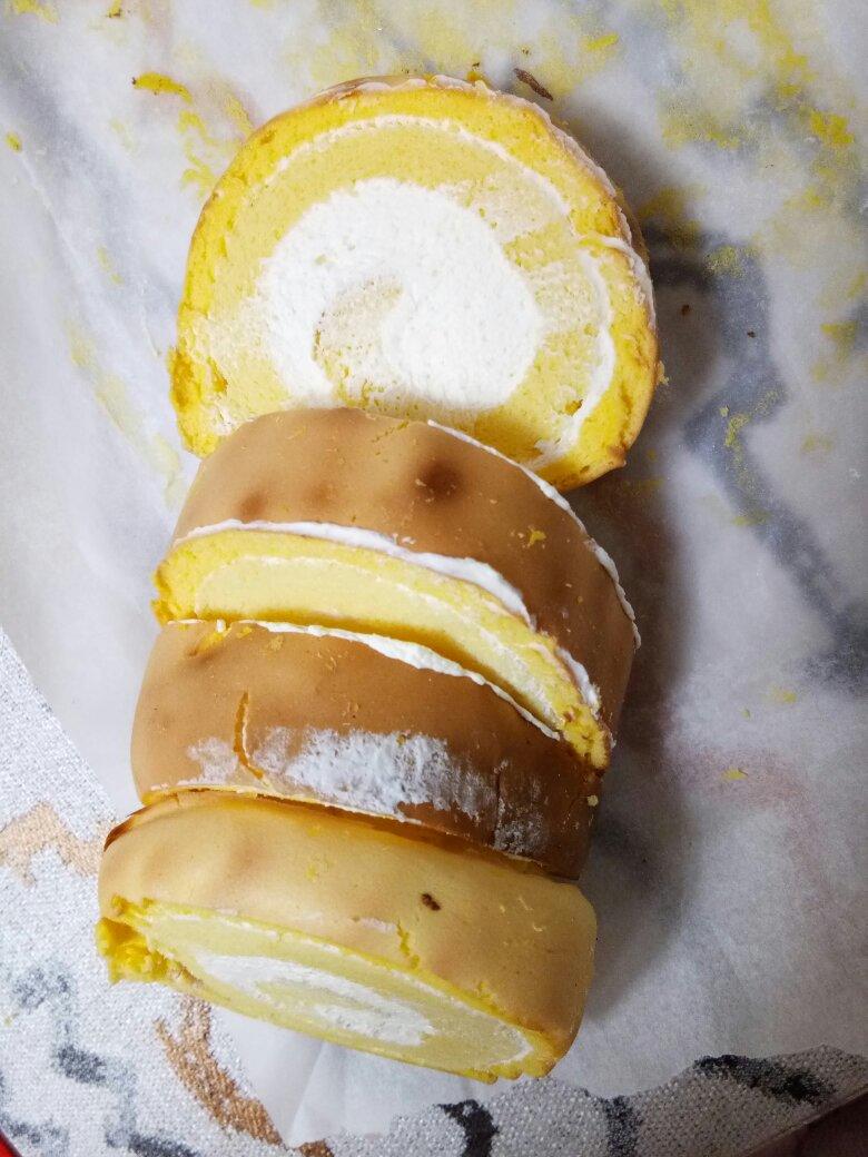 配方清晰的虎皮蛋糕卷