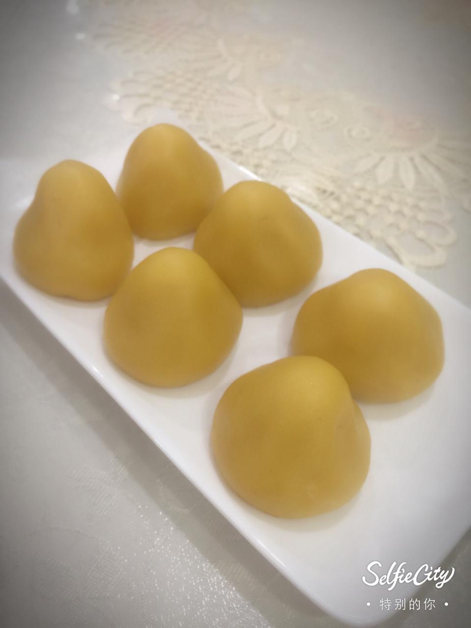 奶香糯米窝窝头