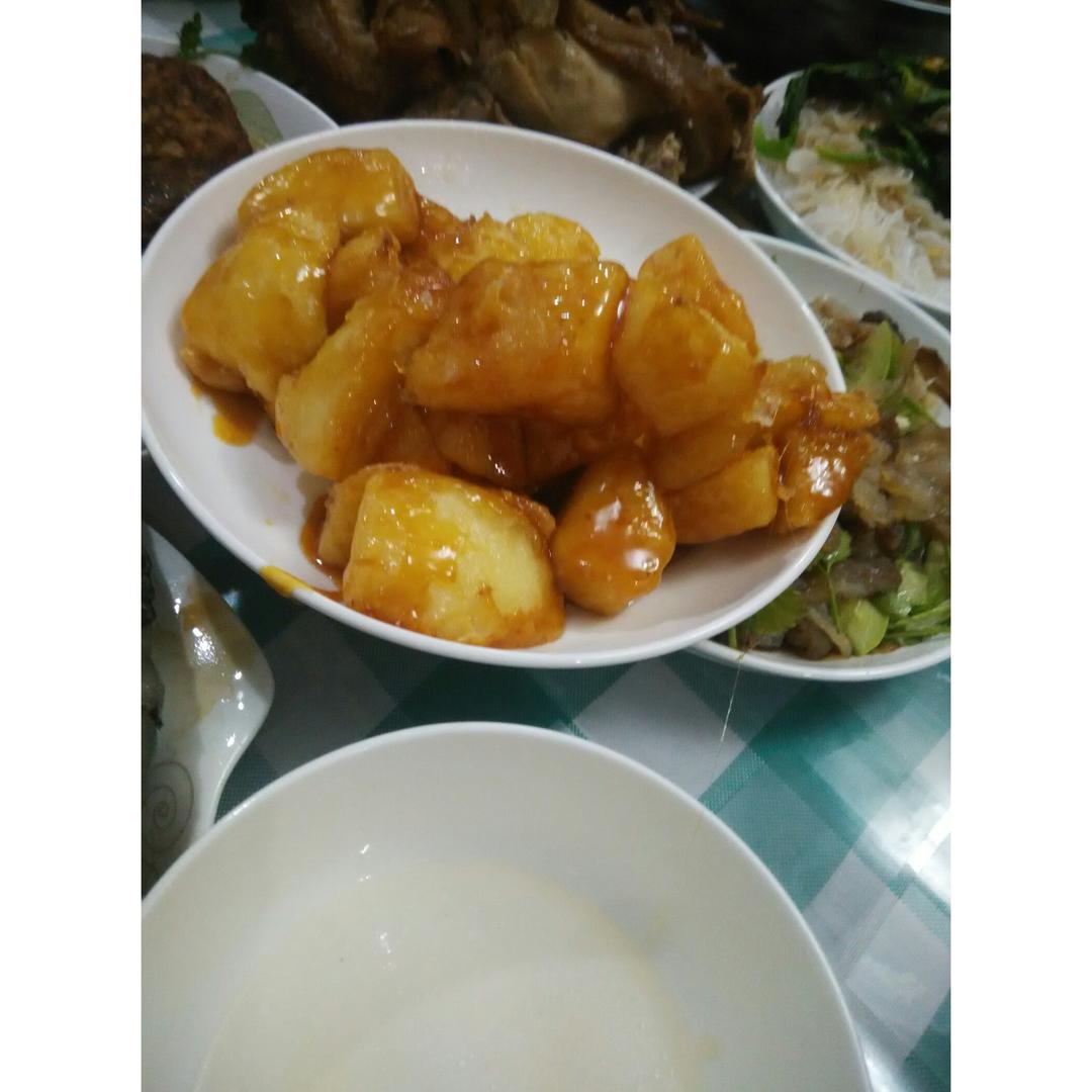 拔丝地瓜  Toffee Sweet Potato