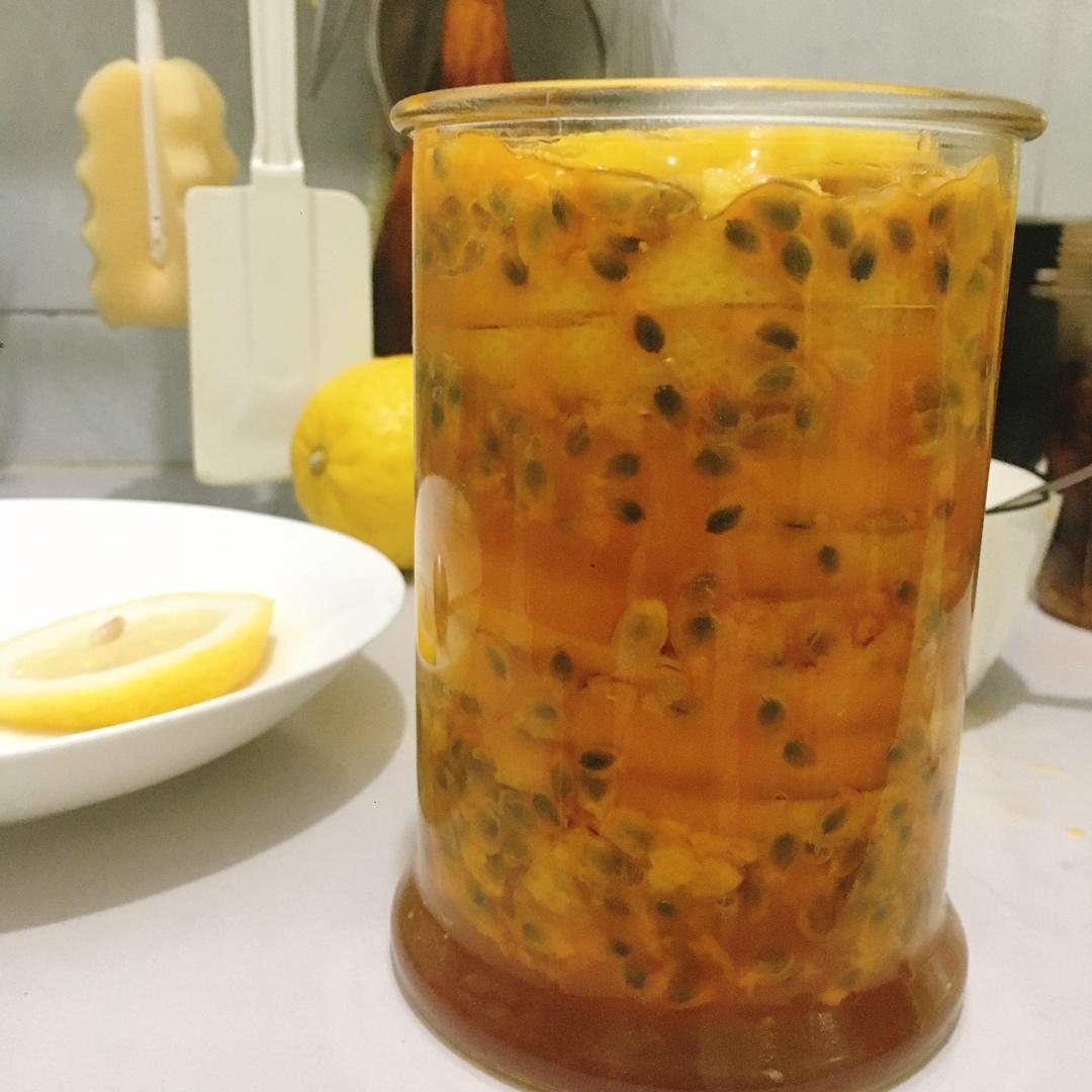 蜂蜜柠檬百香果蜜