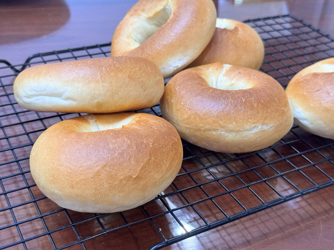 原味贝果🥯/黑芝麻贝果🥯