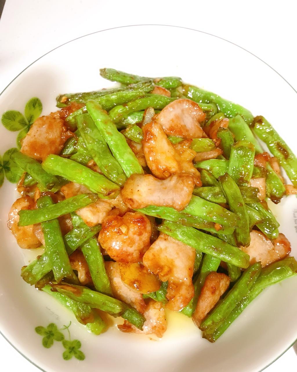 四季豆炒肉