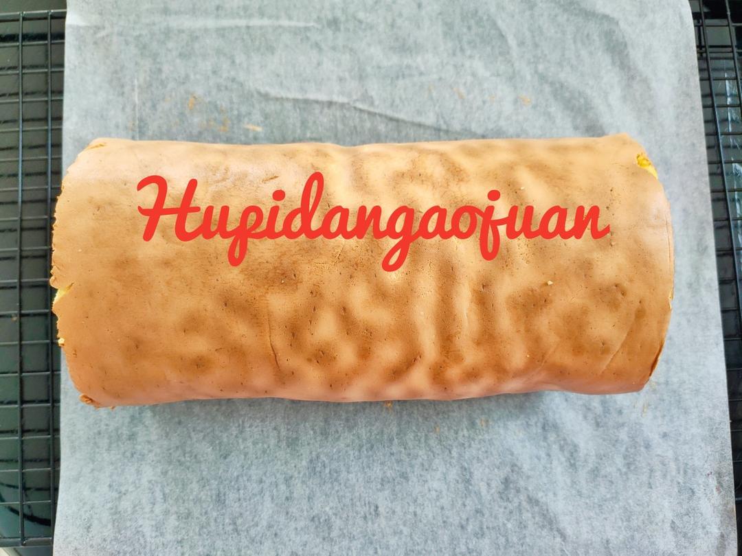 漂亮的虎皮蛋糕卷