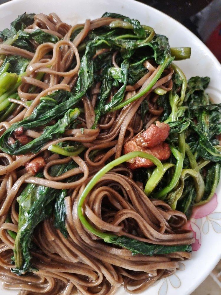 青菜荞麦面