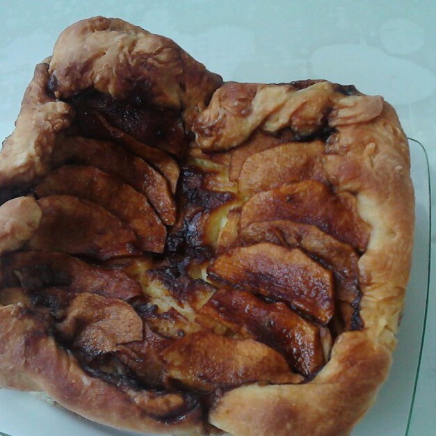 天然酵种面包苹果挞