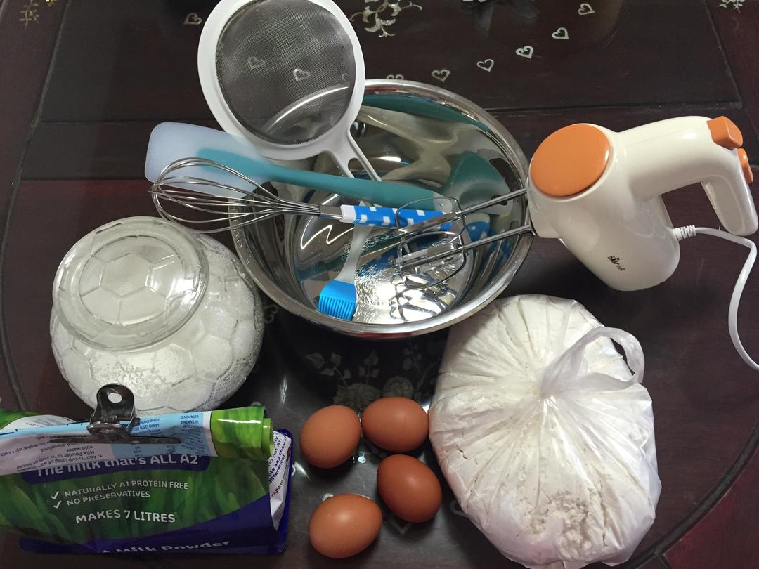 纯奶手撕吐司的做法 步骤1