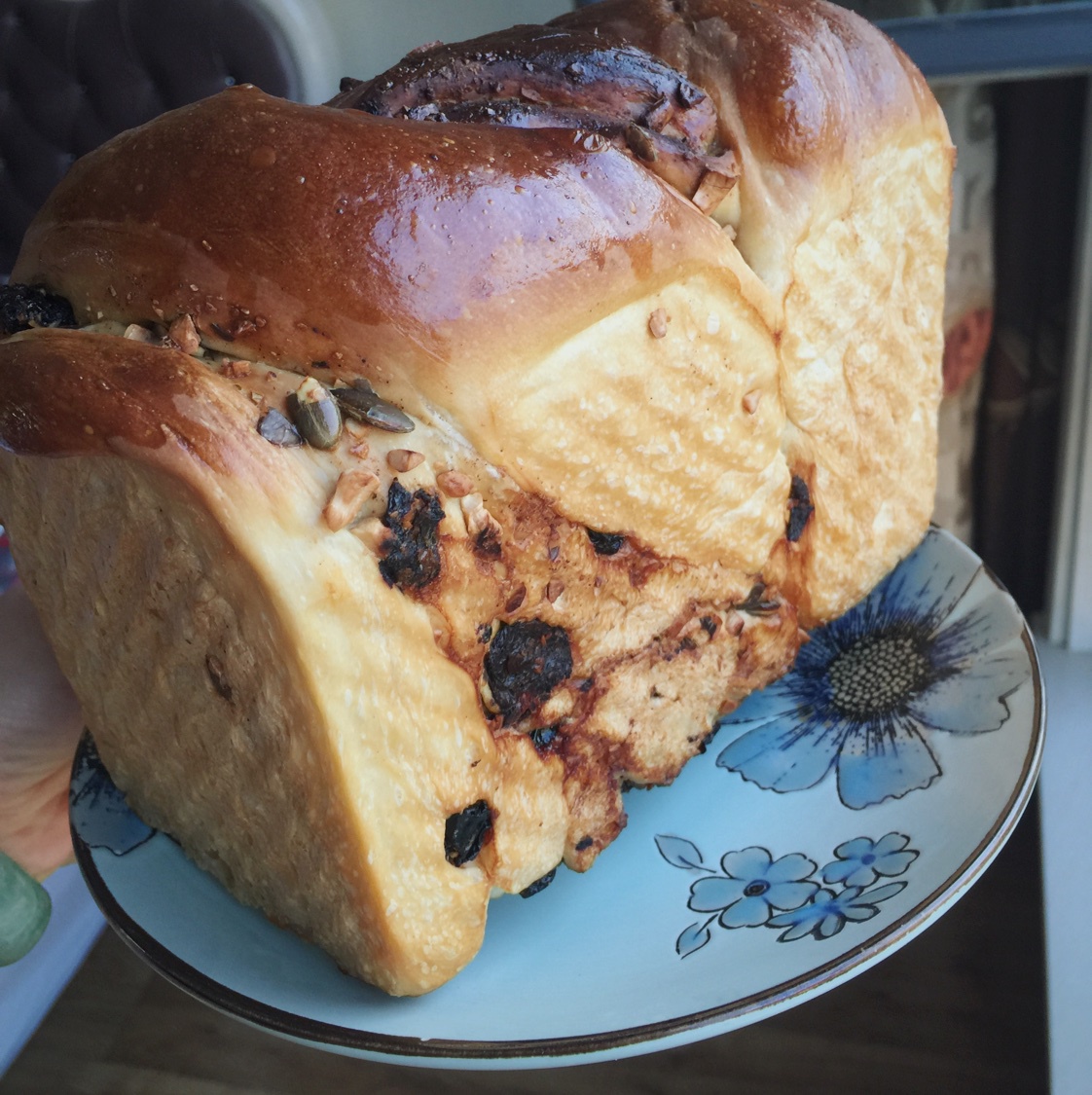 天然酵母17小时中种肉桂核桃葡萄干吐司