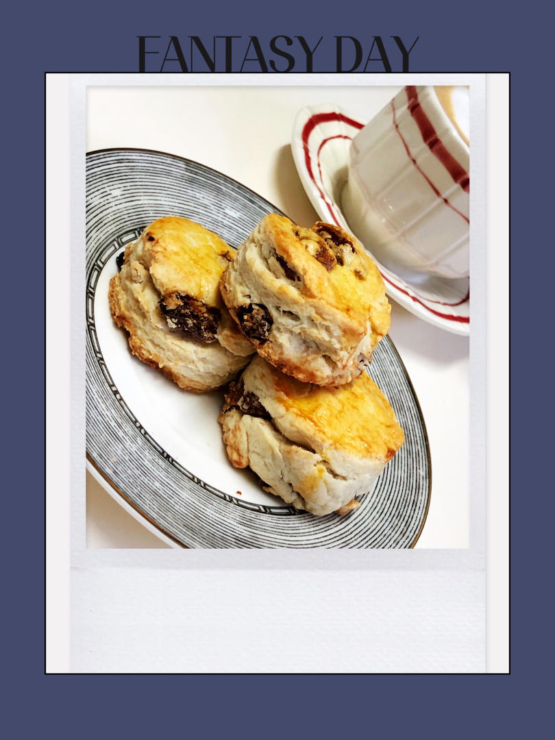 双重椰香司康（椰子油+椰浆）极速快手