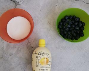 蓝莓懒人快手版手工冰激凌(无需冰激凌机/无蛋黄版)的做法 步骤5
