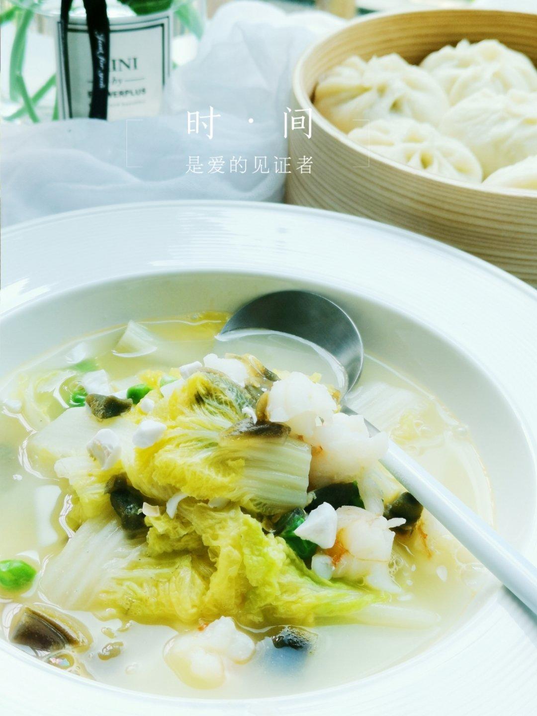 鲜掉眉毛的上汤娃娃菜