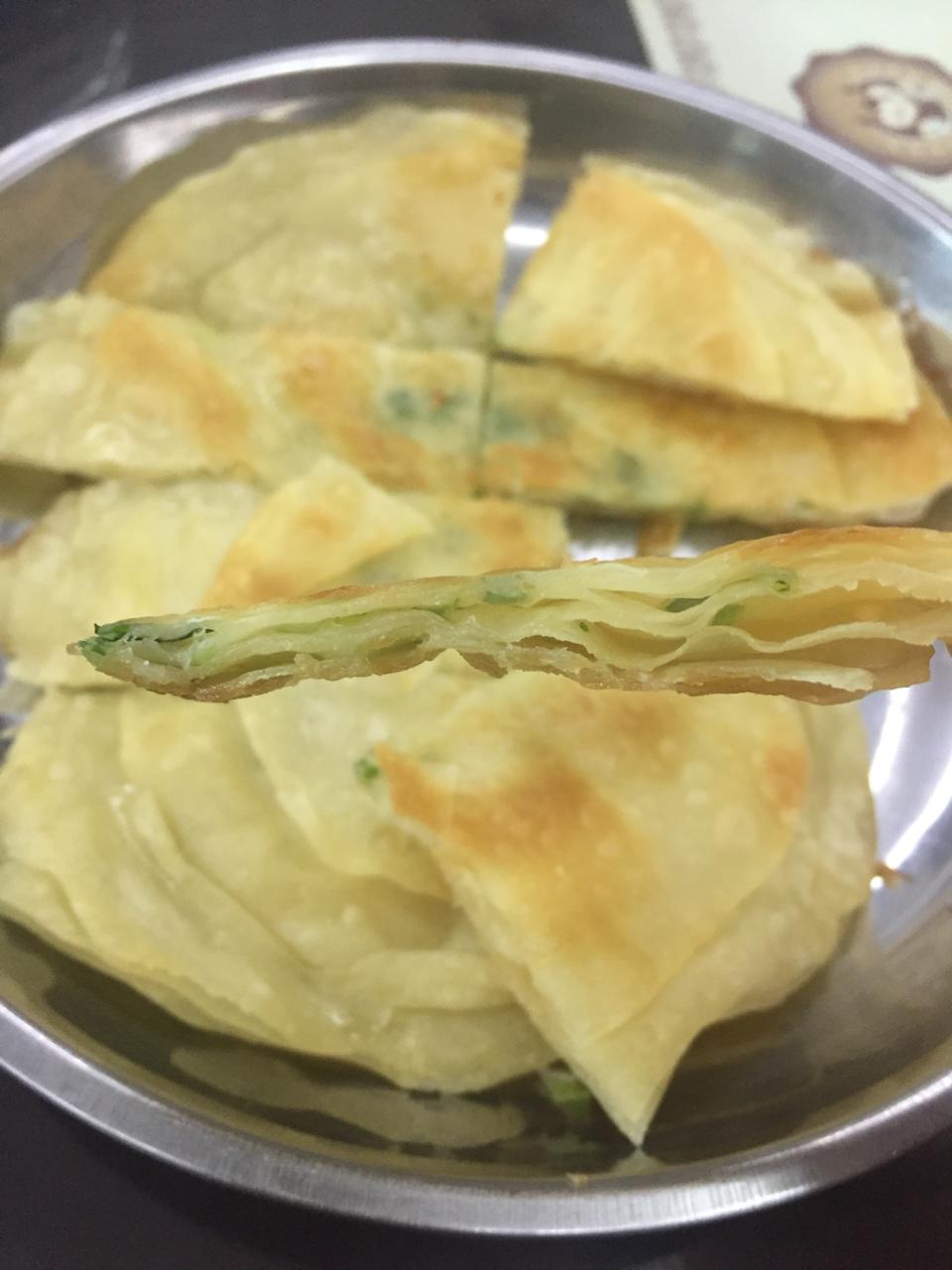 饺子皮葱油饼