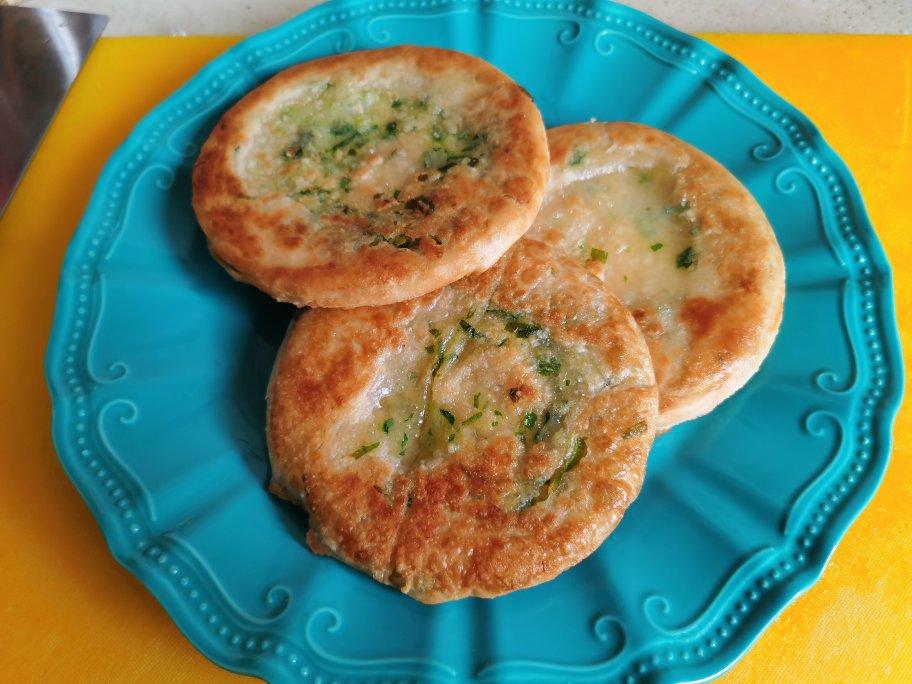 葱油饼-自己做薄脆酥香层层分明且一点儿都不油