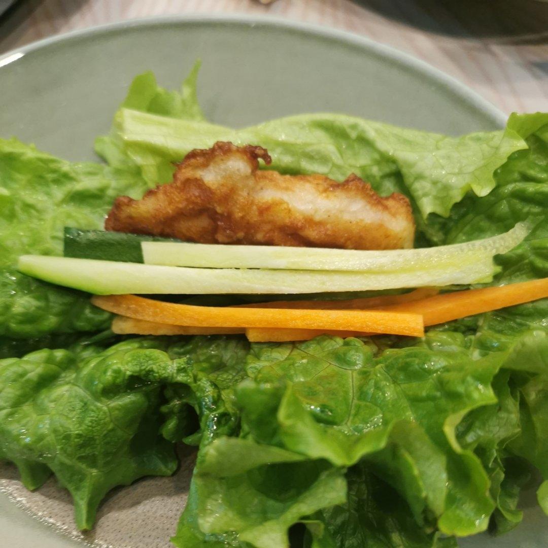 越吃越掉称‼️清脆爽口的生菜鸡柳卷〰️减脂餐
