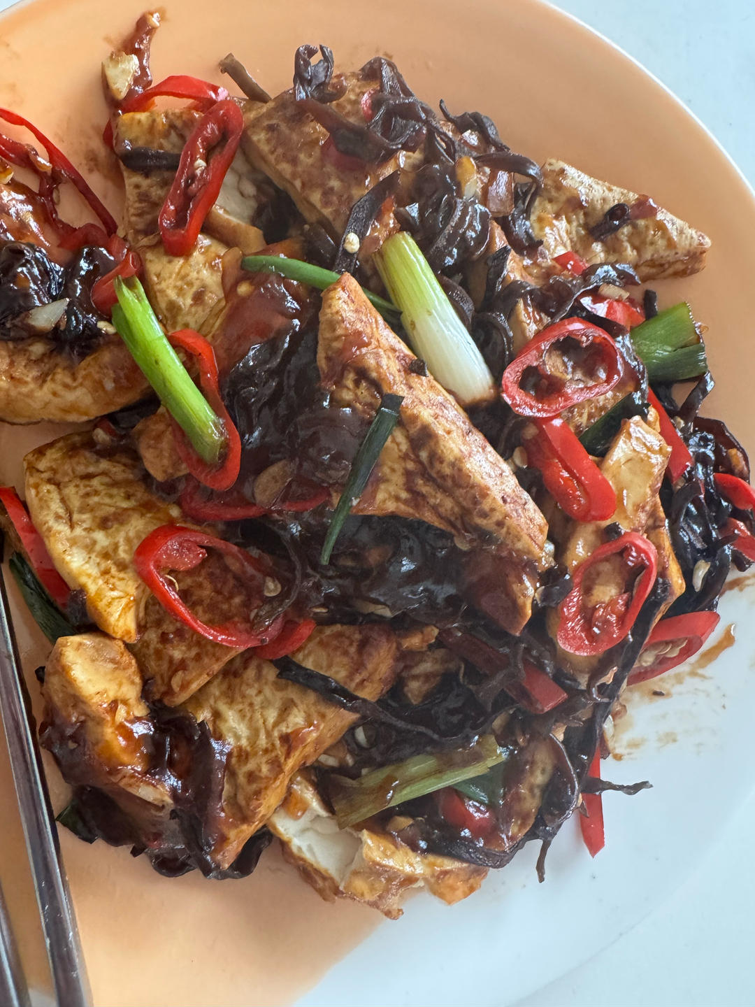 香辣过瘾❗️巨下饭的家常豆腐，比肉还好吃