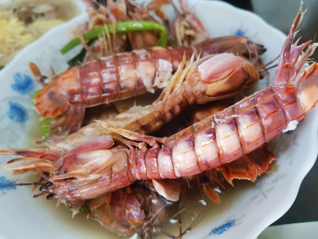 白灼濑尿虾