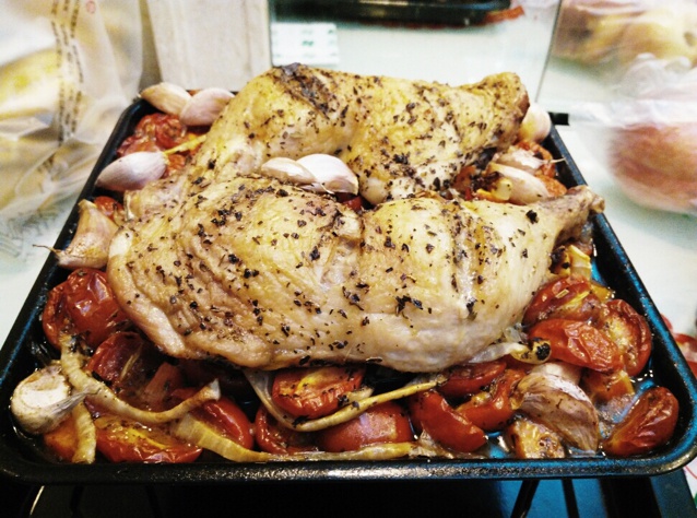 番茄大蒜香草烤鸡腿（庄祖宜）