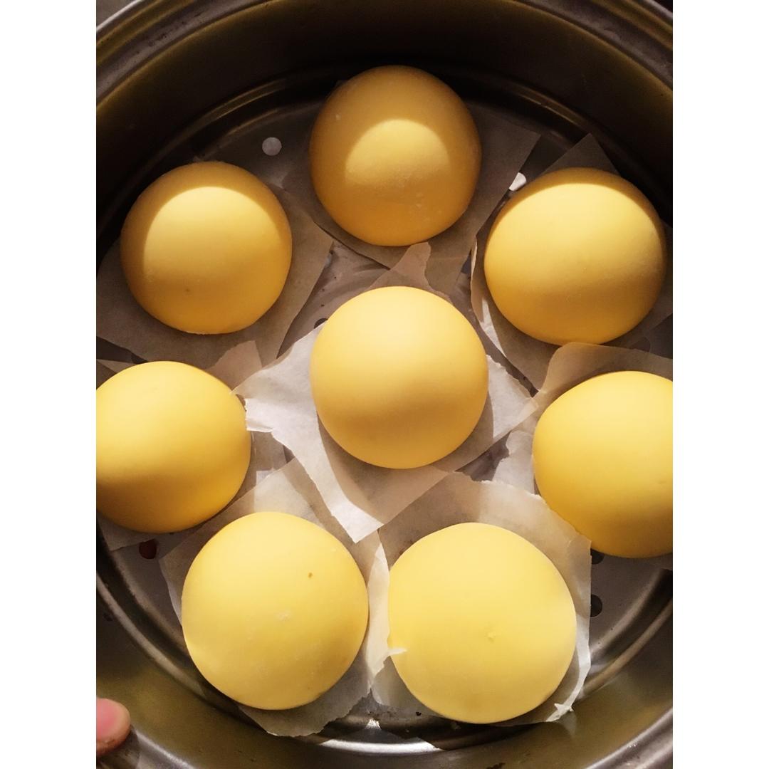 新手也可以--详解如何做出人见人爱、金黄的南瓜馒头