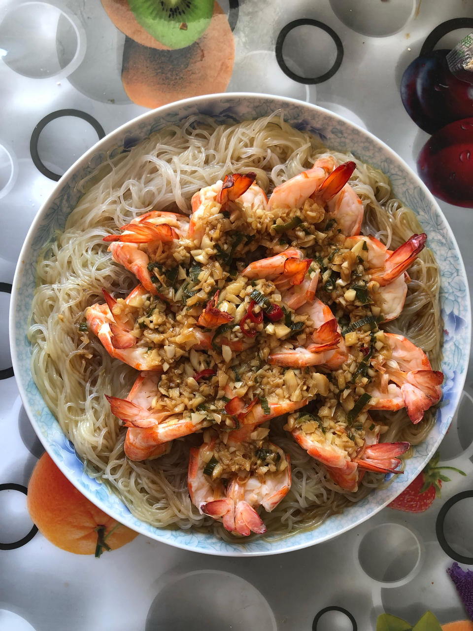蒜蓉粉丝凤尾虾🦐