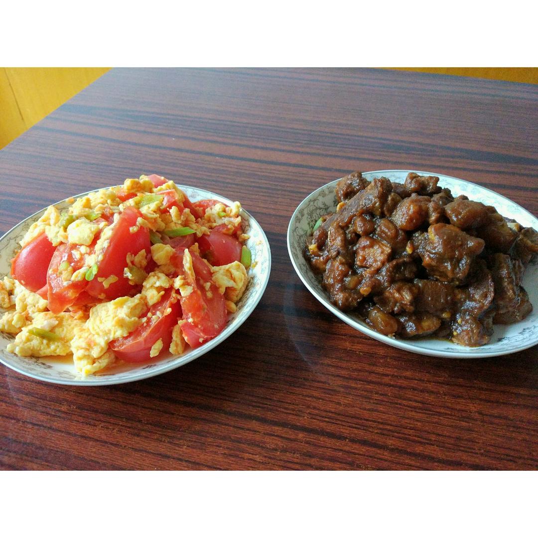 西红柿炒鸡蛋