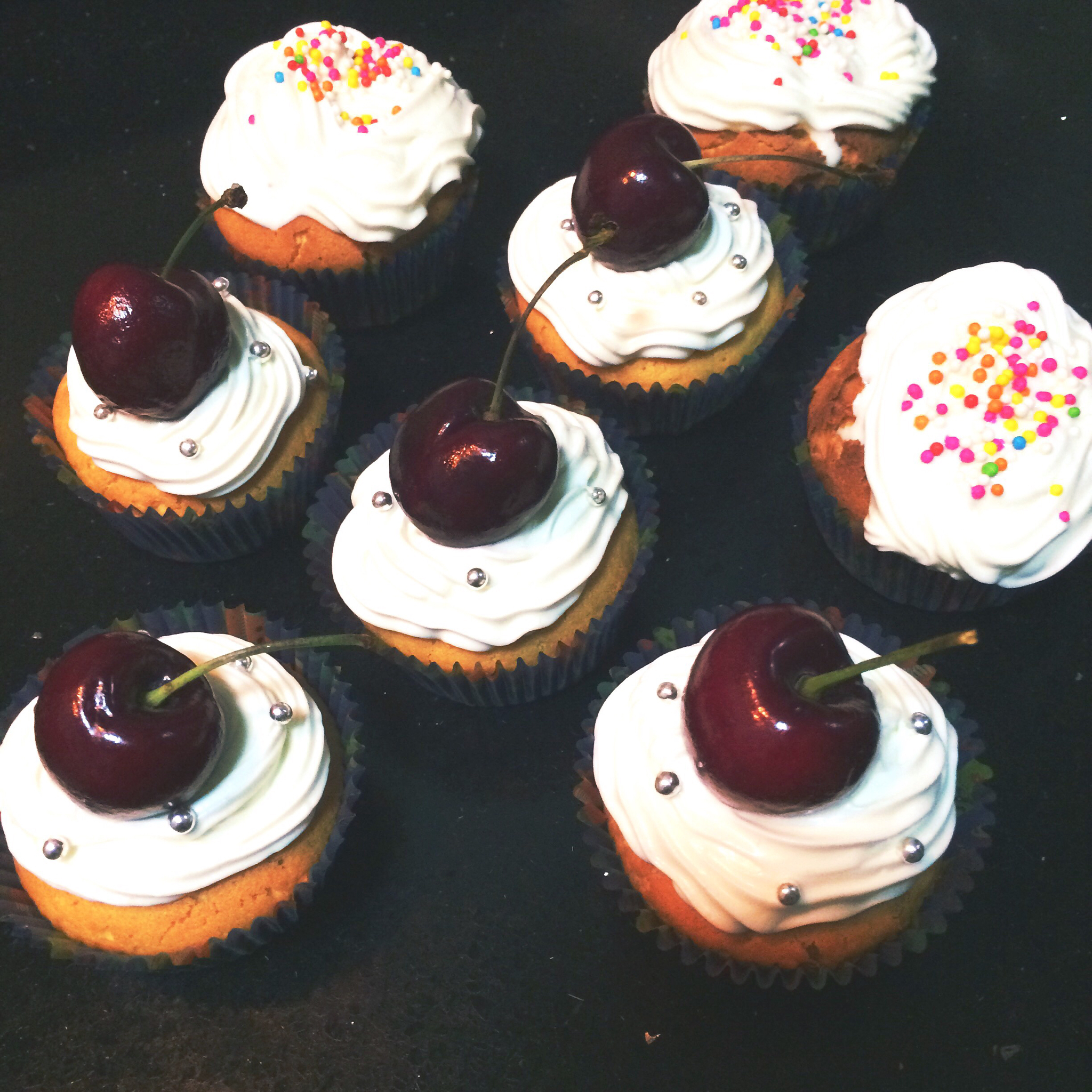 香草纸杯蛋糕 vanilla Cupcake