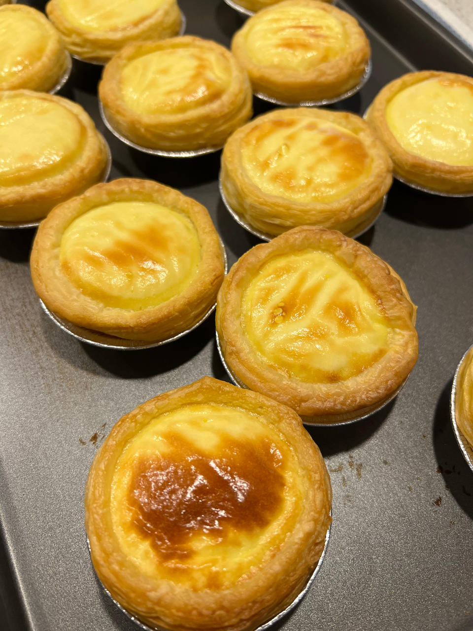 美的小烤炉版蛋挞