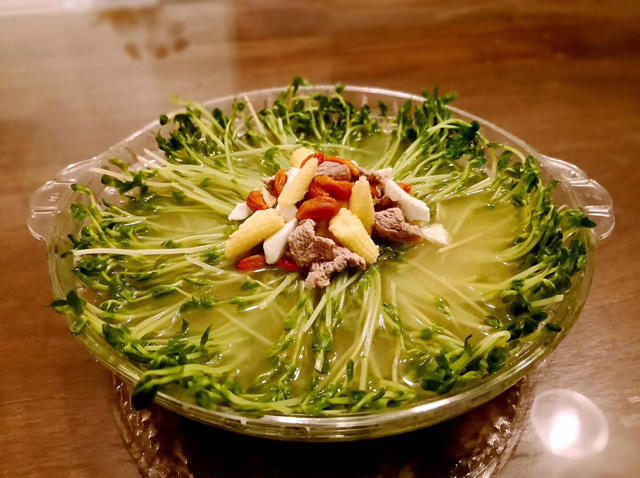 上汤豆苗
