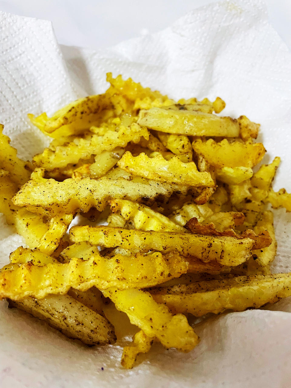 黑胡椒椒盐烤薯角