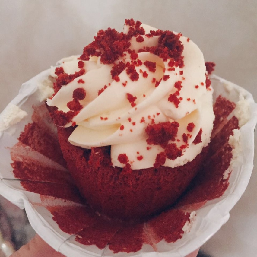 传统红丝绒杯子蛋糕（极软无泡打粉）Red velvet cupcake