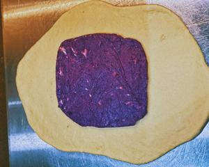小美-紫薯大理石吐司的做法 步骤4