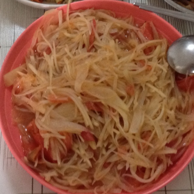 西红柿青椒土豆丝