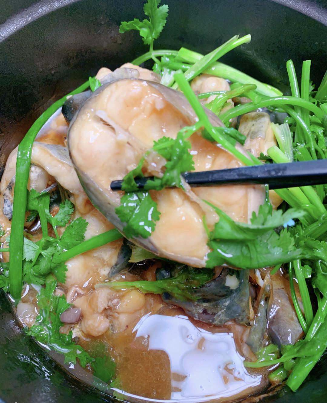 煎局魽鱼煲的做法