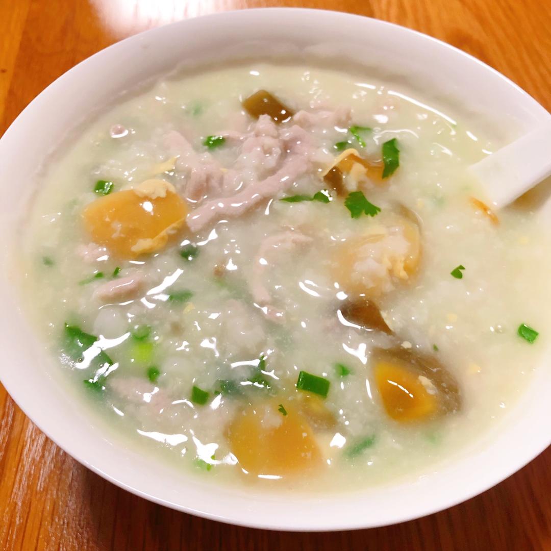 皮蛋瘦肉粥