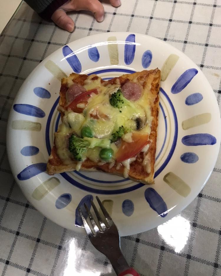 一人份吐司披萨【好吃的披萨·快手营养早餐】