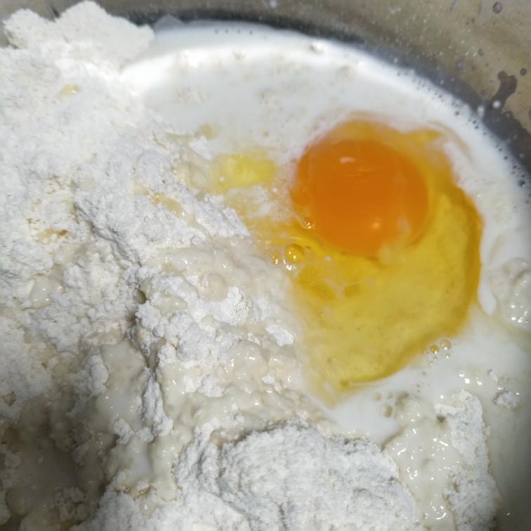 纯奶手撕吐司的做法 步骤1