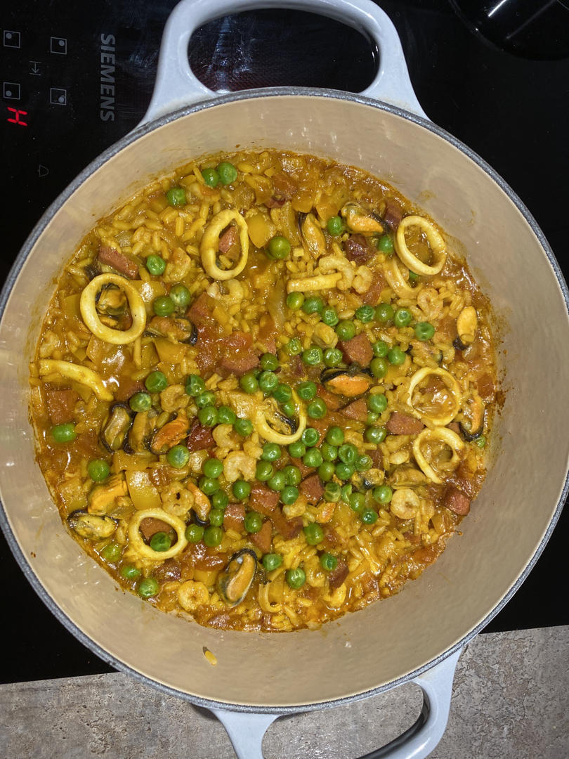 【曼食慢语】Seafood Paella 西班牙海鲜饭