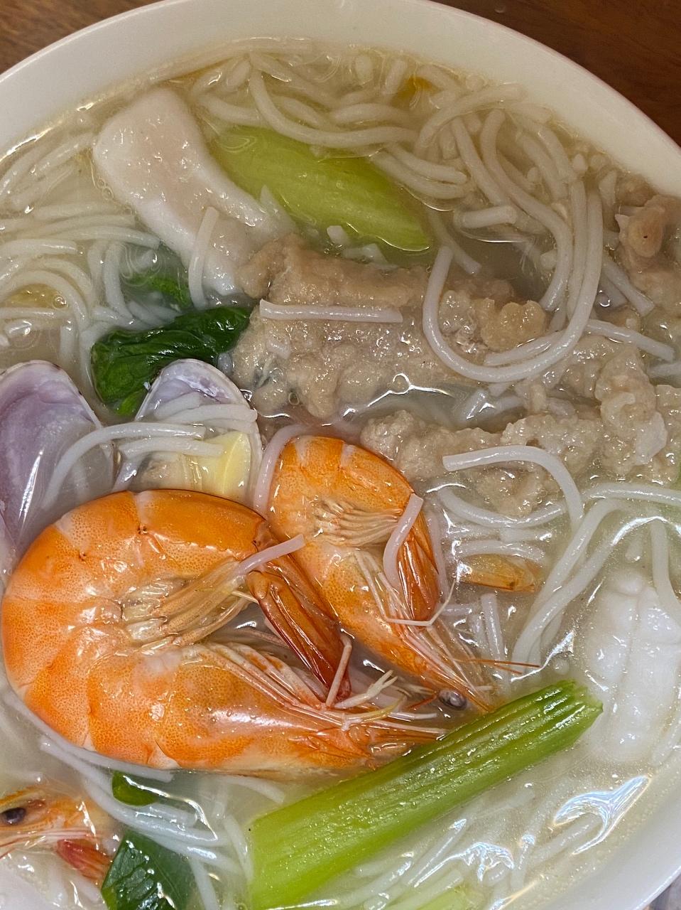 湖头米粉汤的做法