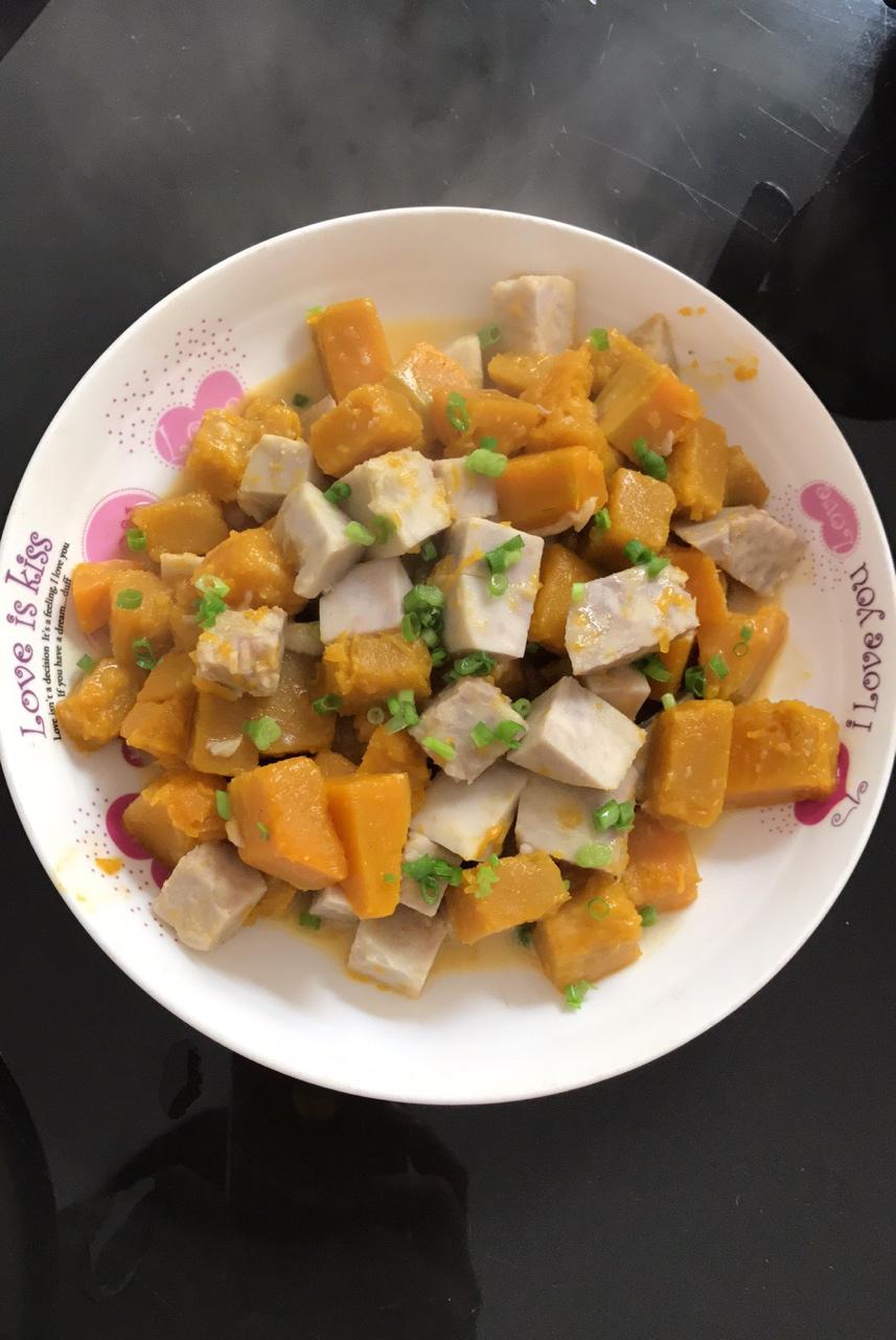 椰汁香芋南瓜煲