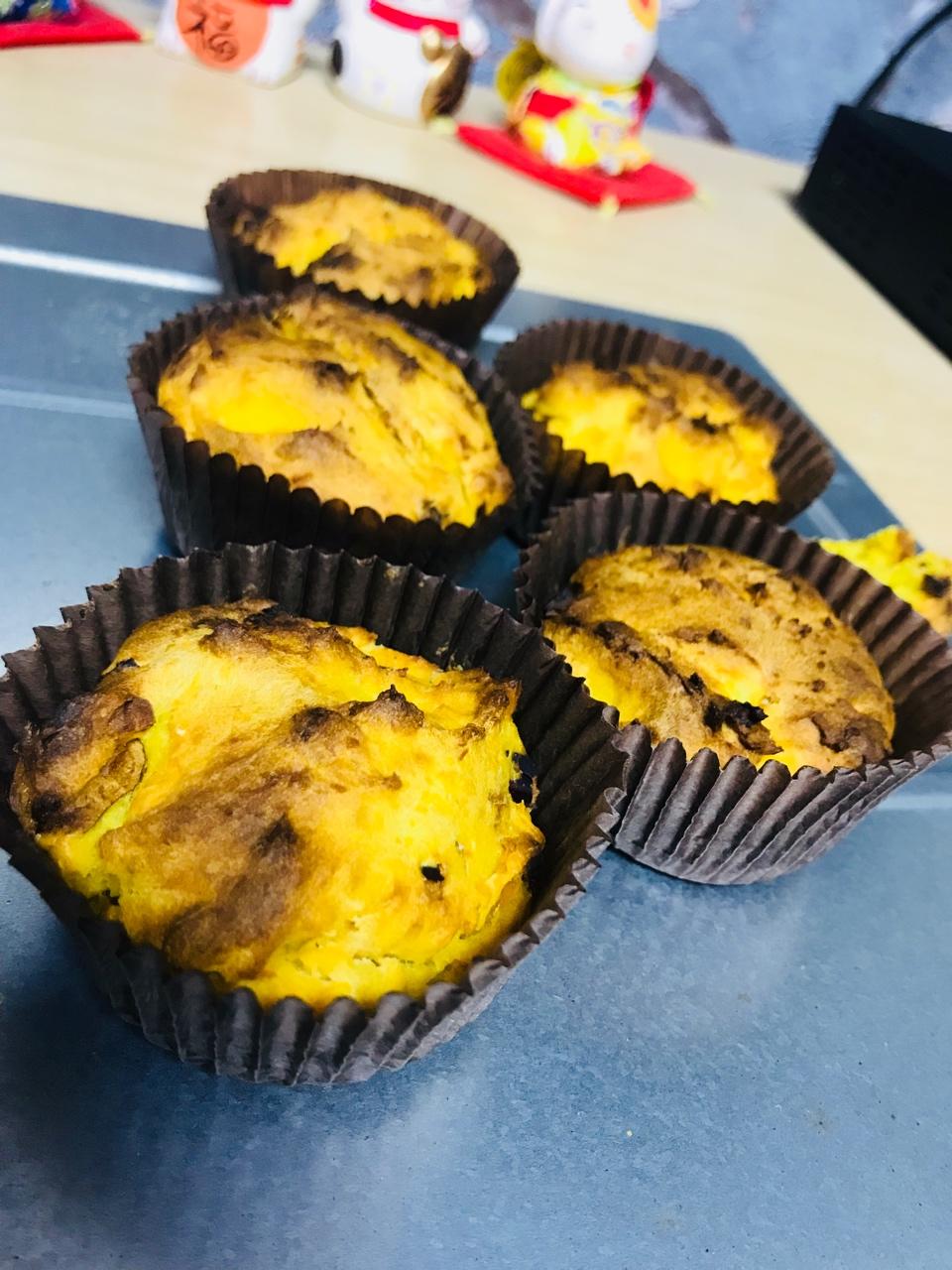 南瓜马芬（无油 无糖版）