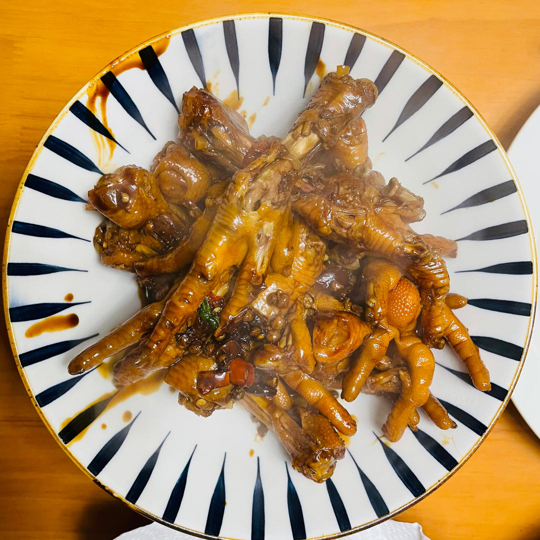 秘制红烧鸡爪